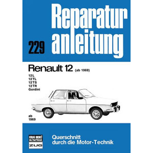 Renault 12 ab 1969 - Reparaturbuch