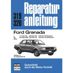 Ford Granada 1,7/2,0/2,3/2,8 l - Reparaturbuch