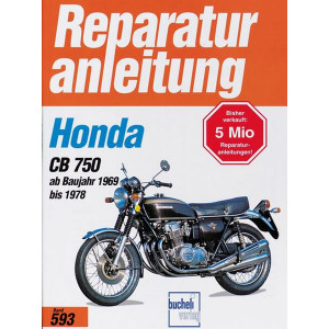 Honda CB 750 K0 / K1 / K2 / K6 / K7 / F1 / F2 - Reparaturbuch