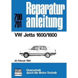 VW Jetta 1600/1800 ab Februar 1984 - Reparaturbuch