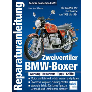 BMW-Boxer Zweiventiler mit U-Schwinge 1969-1985 - Reparaturbuch