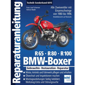 BMW Boxer R65, R80, R100 - Reparaturbuch