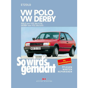 VW Polo 9/81-8/94, VW Derby 9/81-8/85 - Reparaturbuch