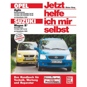Opel Agila / Suzuki Wagon R+ Reparaturbuch