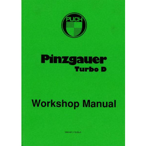 Puch Pinzgauer Turbo D, Workshop Manual