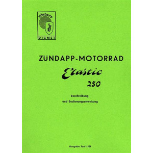 Zündapp Elastic 250 Betriebsanleitung