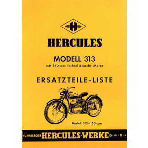 Hercules 313 Ersatzteilkatalog