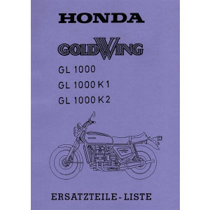 Honda Goldwing GL1000 GL1000K1 GL1000K2 Ersatzteilliste