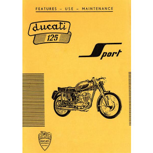Ducati 125 Sport Betriebsanleitung