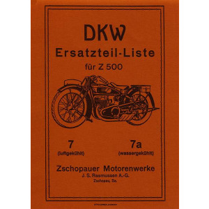 DKW Z500 Ersatzteilkatalog