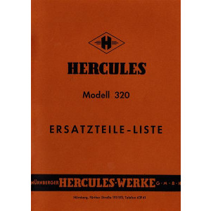 Hercules 320 Ersatzteilkatalog