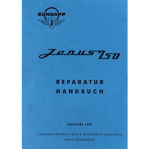 Zündapp Janus 250 Reparaturhandbuch