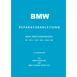 BMW 501 502 503 507 V6 und V8 Reparaturanleitung