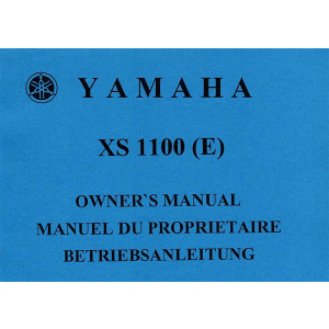 Yamaha XS1100 und XS1100E Bedienungsanleitung