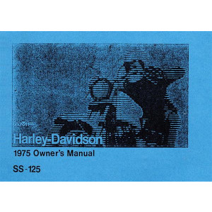 Harley-Davidson SS-125 Owners Manual