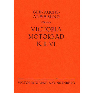 Victoria KR VI 598 ccm Betriebsanleitung