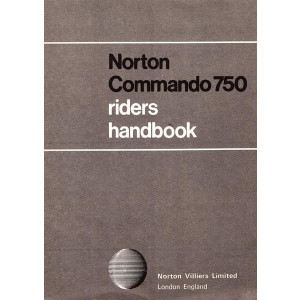 Norton Commando 750 Fastback Riders Handbook