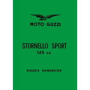 Moto Guzzi Stornello Sport 125 ccm Handbook