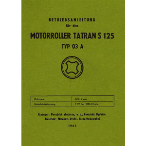 Tatran Typ S125 Typ 03 A Betriebsanleitung