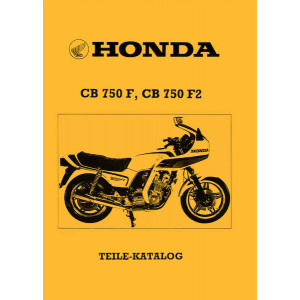 Honda CB750F CB750F2 Teilekatalog