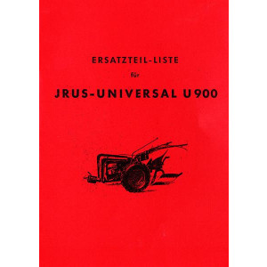 Jrus-Universal Einachsschlepper U900 Ersatzteilkatalog