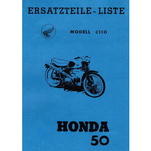 Honda 50 Modell C110 Ersatzteilliste
