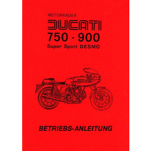 Ducati 750 und 900 Super Sport Desmo Bedienungsanleitung