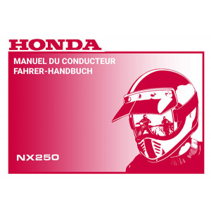 Honda NX250 Betriebsanleitung