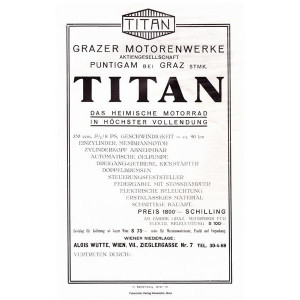 Titan Motorräder Prospekt