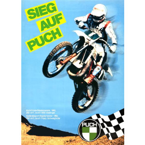 Sieg auf Puch 1982 Poster