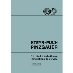 Puch Pinzgauer 710 M/K und 712 M Betriebsanleitung