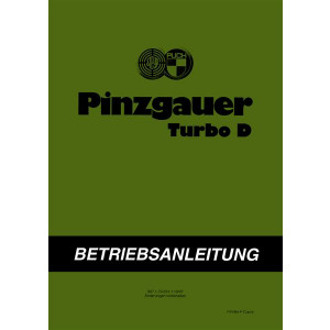 Puch Pinzgauer 716 und 718 Turbo Diesel Betriebsanleitung
