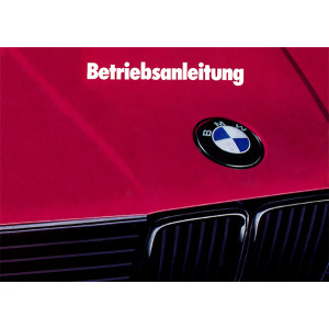 BMW Touring, Betriebsanleitung