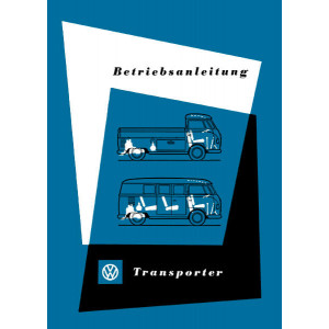 VW Transporter, Betriebsanleitung