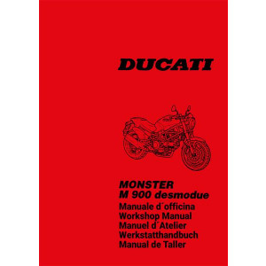 Ducati Monster M 900 desmodue Werkstatthandbuch