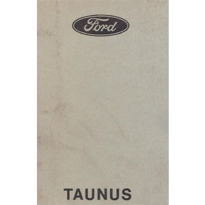 Ford Taunus, Werkstatt Handbuch