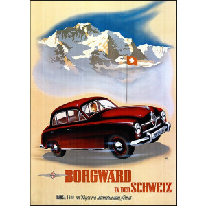 Borgward Hansa 1500 Poster