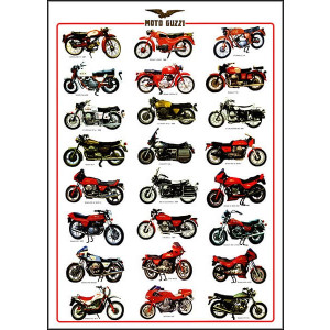 Moto Guzzi Poster