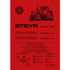 Steyr 8100 8100a 8120 8120a Traktor Ersatzteilkatalog
