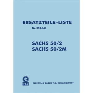 SACHS 50/2 und 50/2M Ersatzteile-Liste