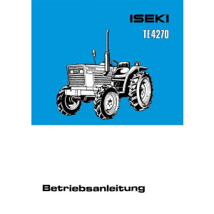 Iseki Traktor TE4270 Betriebsanleitung