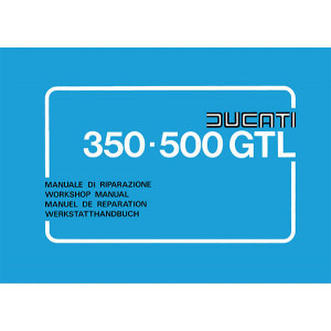 Ducati 350GT 500GT 500 Sport Desmo Reparaturanleitung