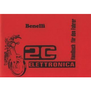 Benelli 125 2C Elettronica, Betriebsanleitung
