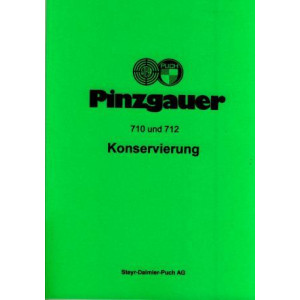 Puch Pinzgauer 710 M, 712 M, 710 K, 712 K, Konservierungspläne zur Nachkonservierung von Spalten und Hohlräumen