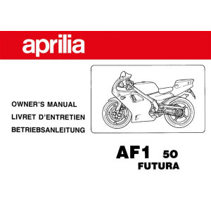 Aprilia AF1 50 Futura Betriebsanleitung