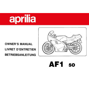 Aprilia AF1 50 Betriebsanleitung