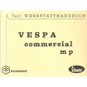 Vespa Commercial (Lastenroller) APE Reparaturanleitung