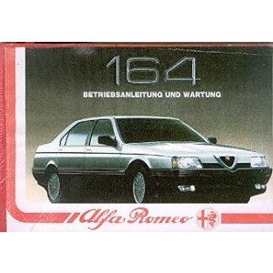 Alfa Romeo 164, Betriebsanleitung