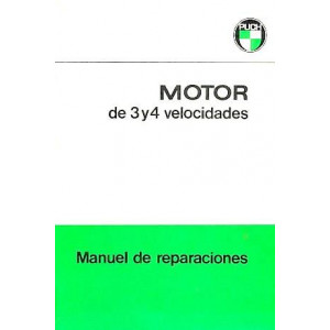 Puch Motor de 3 y 4 velocidades, Manuel de Reparation