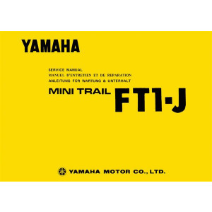 Yamaha Mini Trail FT1-J Reparaturanleitung